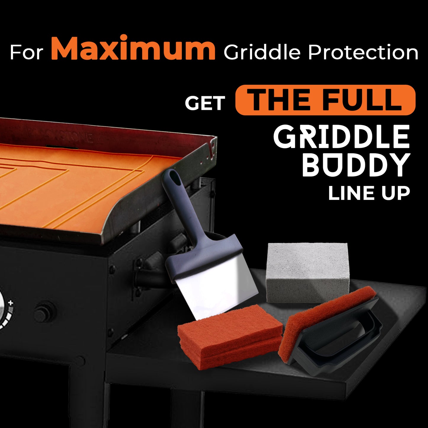 Griddle Buddy + Cleaning kit (BEST VALUE)