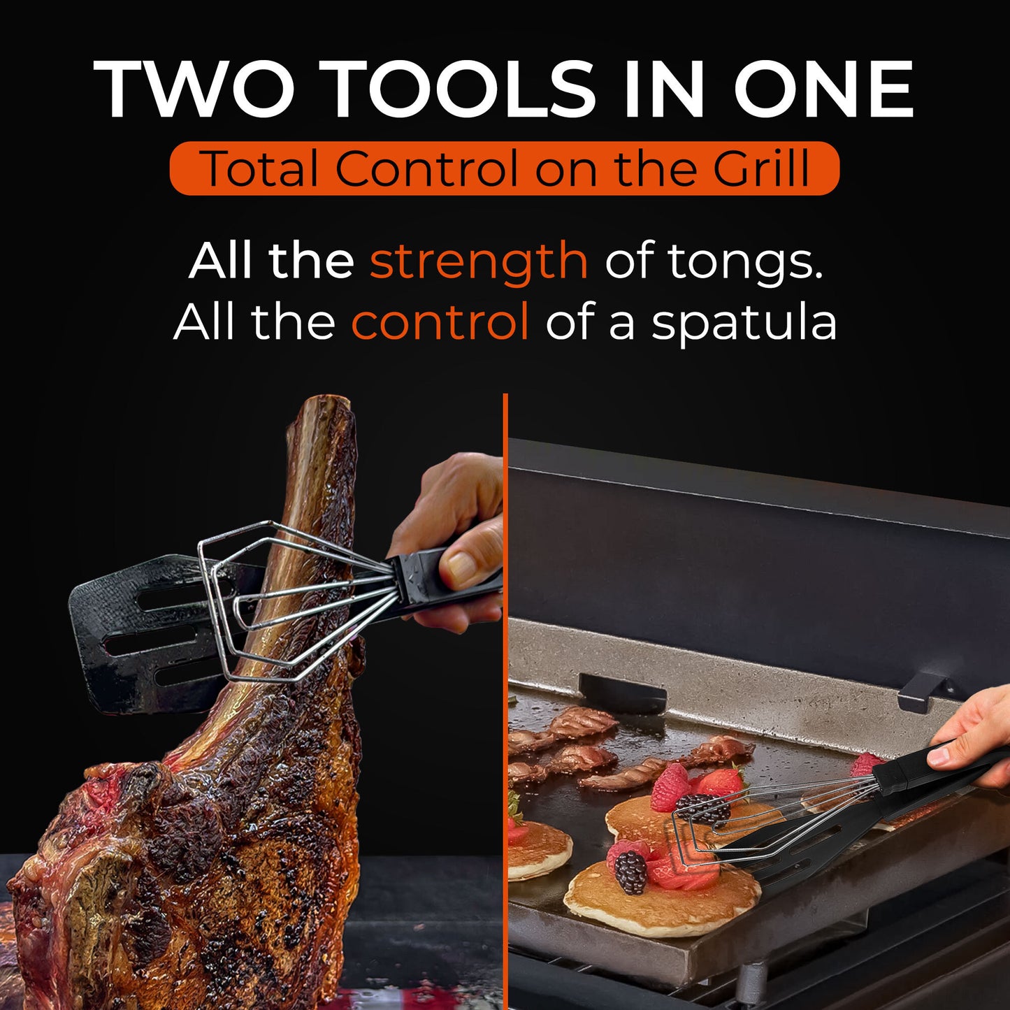 Grill N Flip Tongs