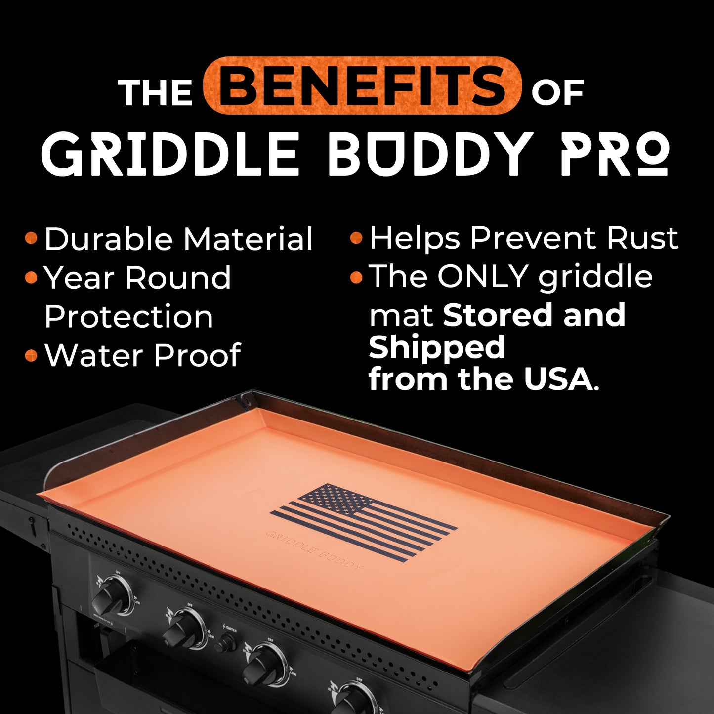 Griddle Buddy PRO: USA 36"