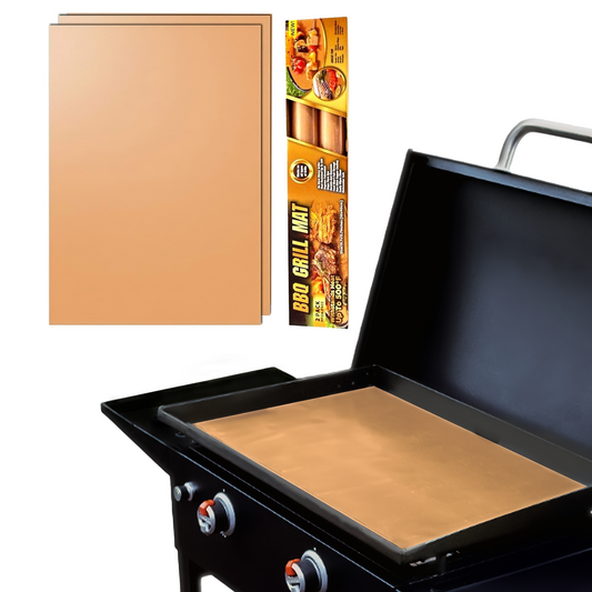 Grill Skin Heavy Duty Non-Stick BBQ Grilling Mat & Oven Liner