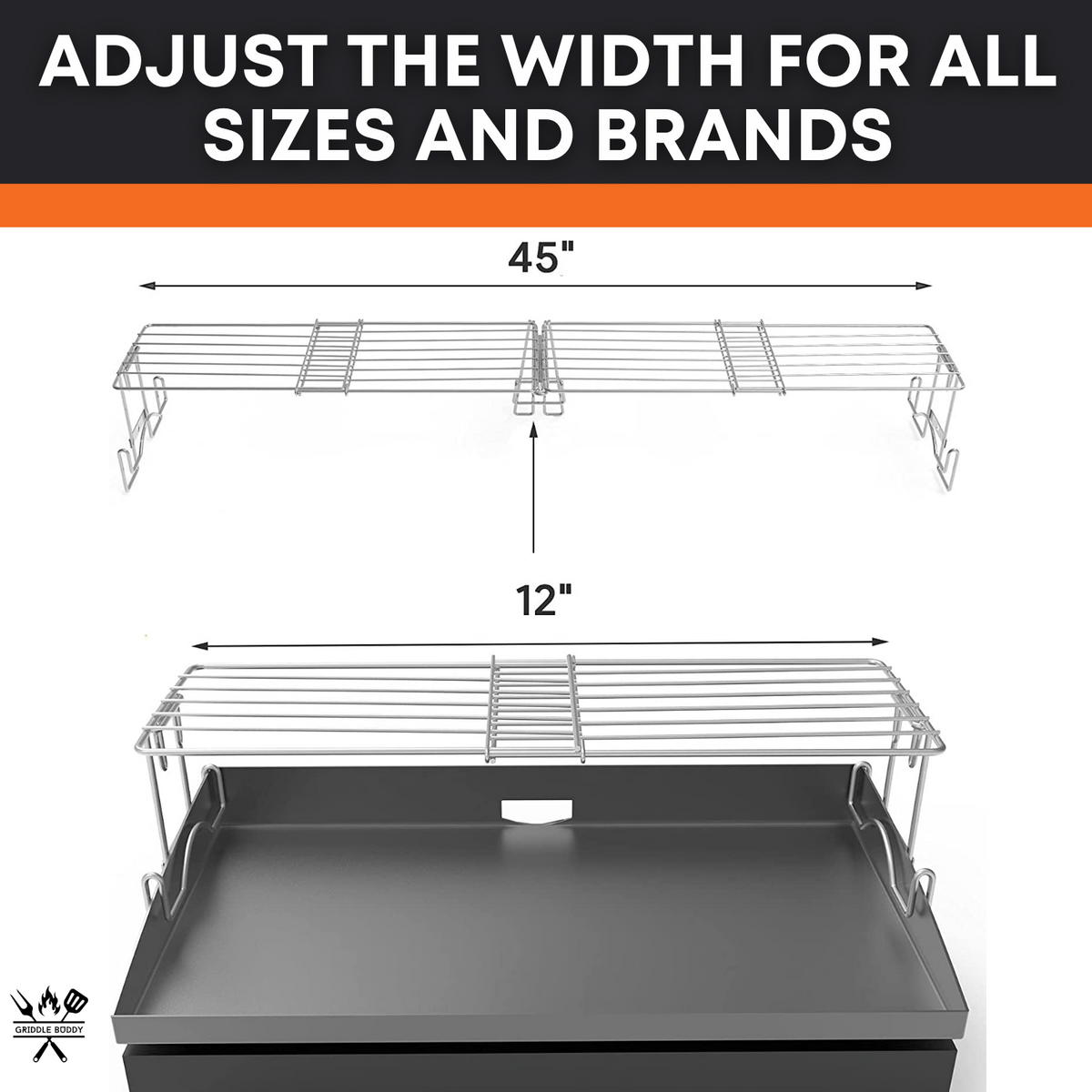 Griddle Racks Adjustable Warming Rack – griddlebuddy