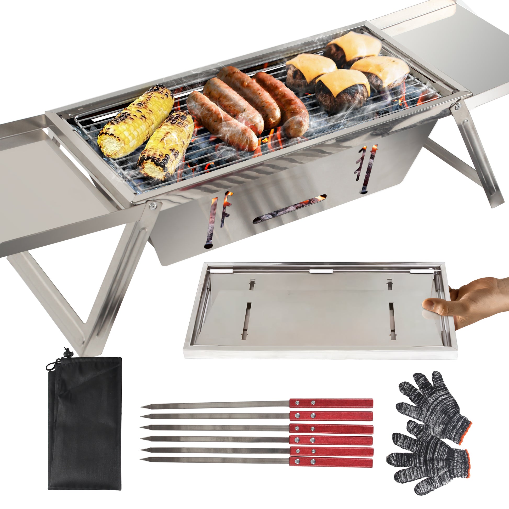 FoldNGo Portable Grill – griddlebuddy